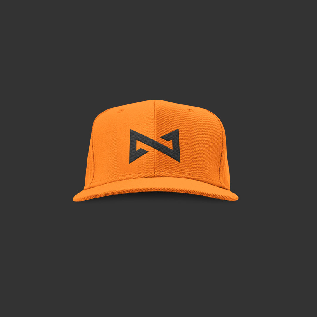Mintoss Cap Orange with Black